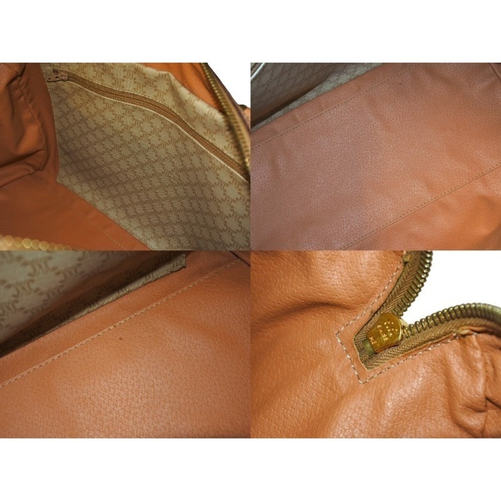 Celine Beige Bag Boston Tan Macadam Leather - Picture 9 of 9